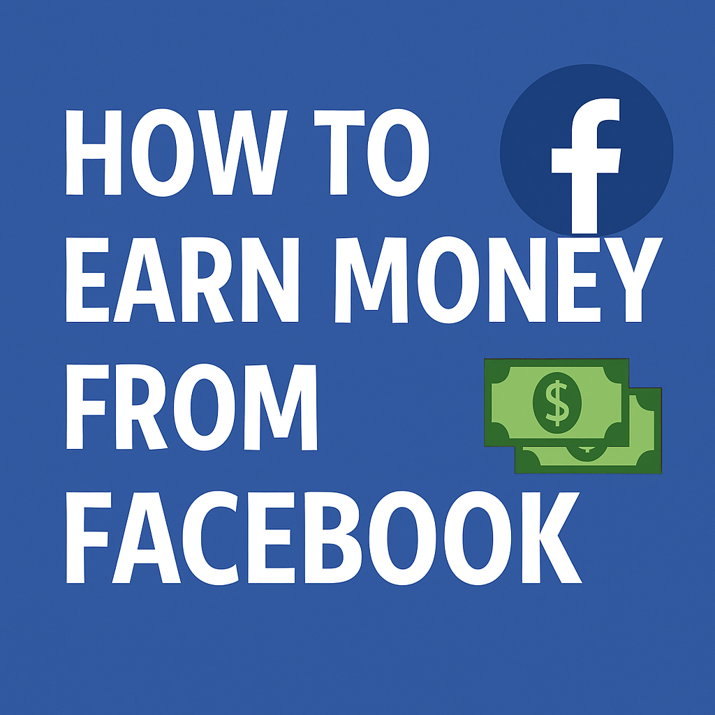 how to earn money from facebook
