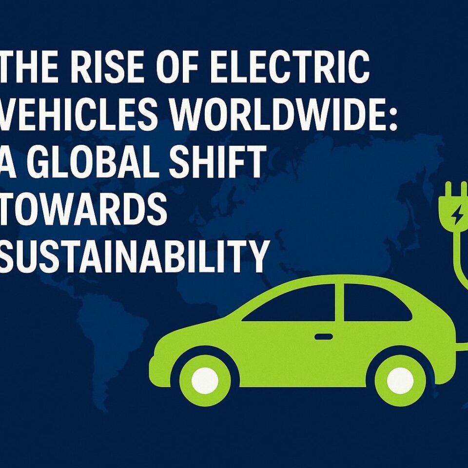 The Rise of Electric Vehicles Worldwide: A Global Shift Towards Sustainability