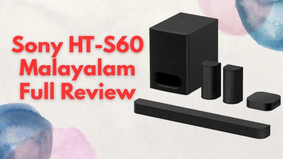 Sony HT-S60: ഡോൾബി അറ്റ്മോസ് Home Theatre Review | 1000W Sound System