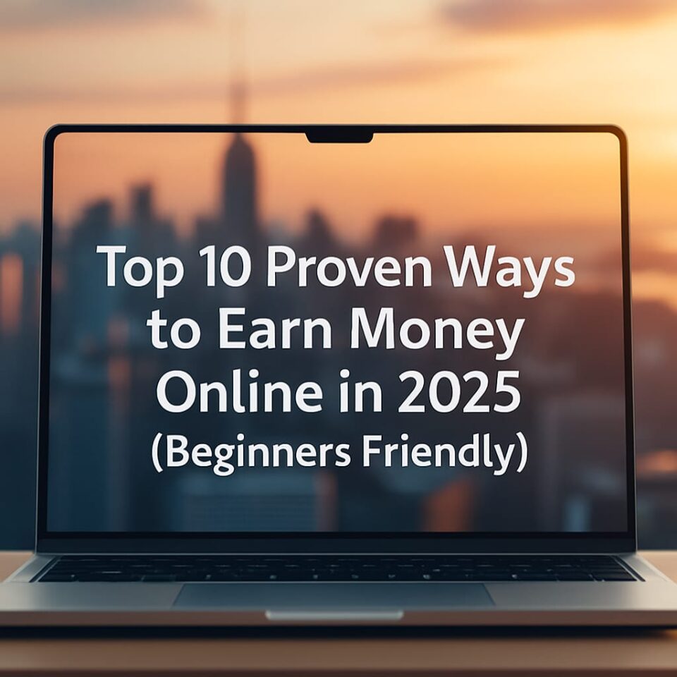 Top 10 Proven Ways to Earn Money Online in 2025 (Beginners Friendly)