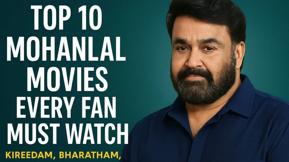 Mohanlal’s Top 10 Best Movies List