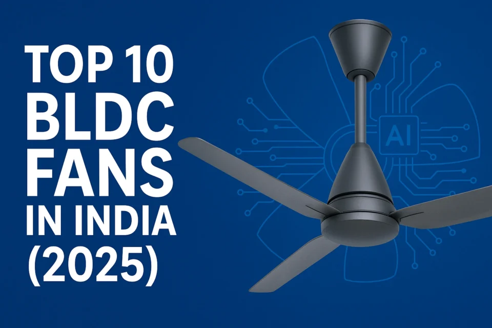 Top 10 BLDC Ceiling Fans in India 2025 – Energy Saving & Smart Fans