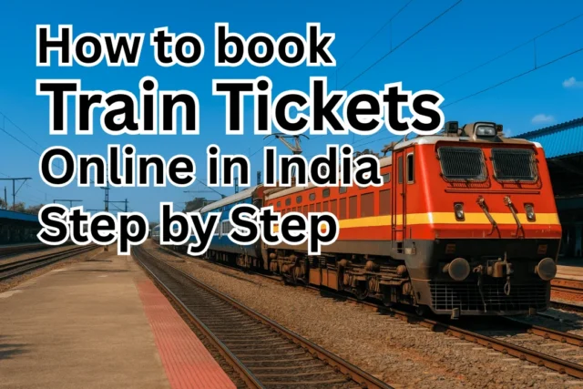 Book Train Tickets Online – Easy Step-by-Step Guide