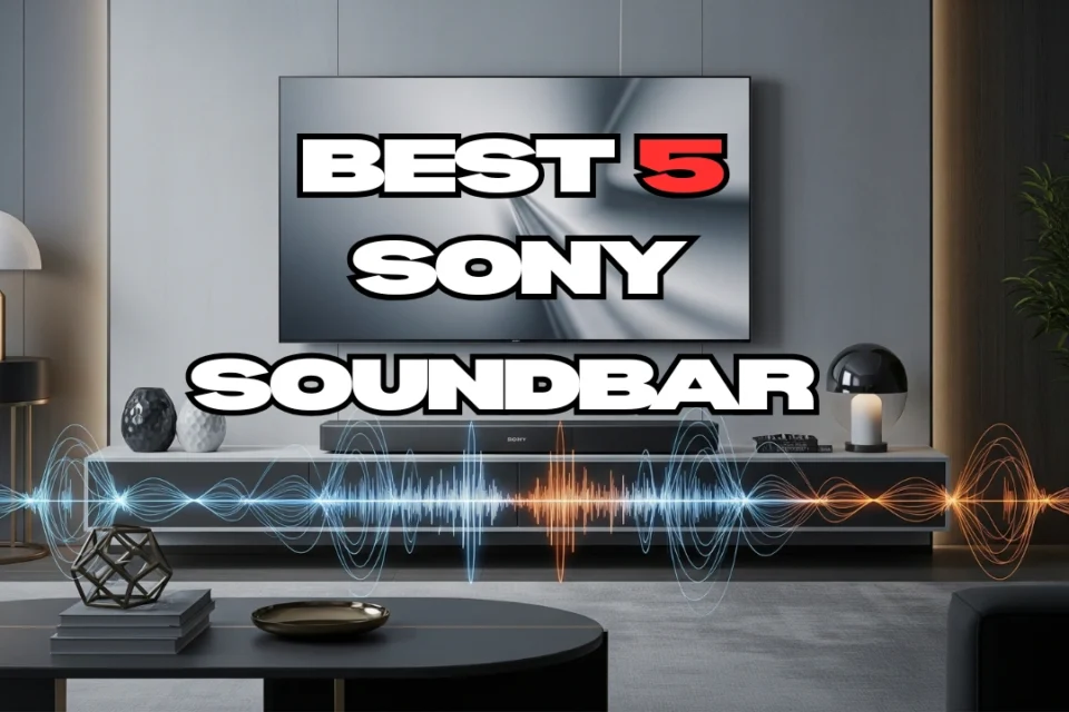 Sony soundbar and TV setup in a modern living room | Home audio system and subwoofer |