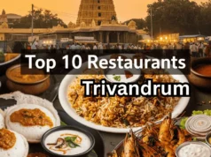 തിരുവനന്തപുരം | Top 10 Best Restaurants in Trivandrum