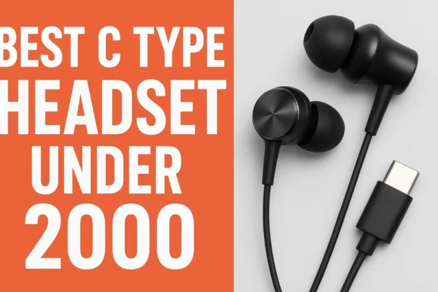 Best C-Type Headsets Under 2000 in India (2025)