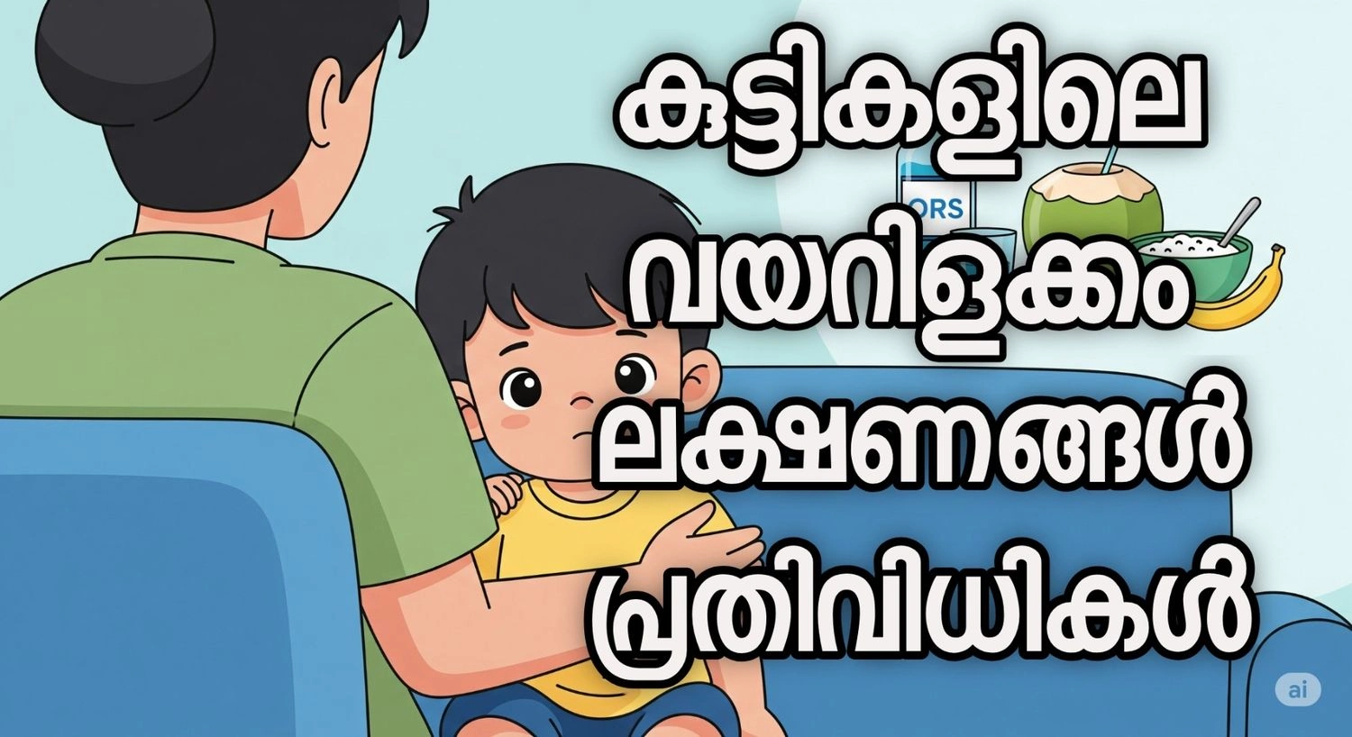 വയറിളക്കം: ലക്ഷണങ്ങൾ & പ്രതിവിധികൾ | Diarrhea in Kids** |