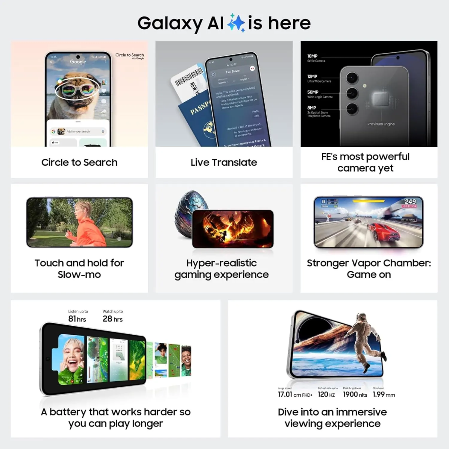 Samsung Galaxy S24 FE – Powerful Features at an Affordable Price
