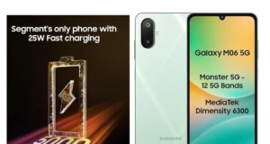 Samsung Galaxy M06 5G – Affordable 5G Smartphone at Just ₹8,499