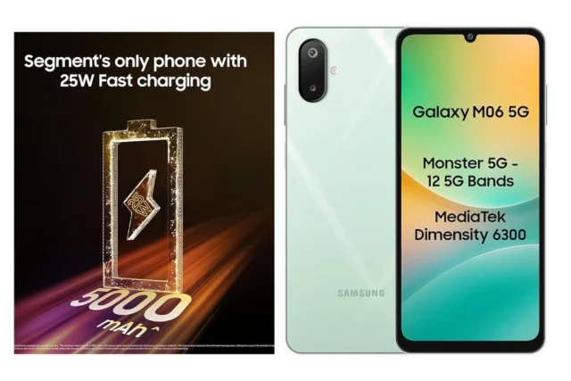 Samsung Galaxy M06 5G – Affordable 5G Smartphone at Just ₹8,499