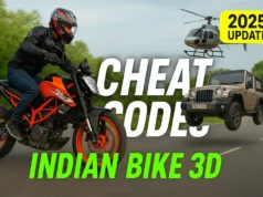 All Indian Bikes Driving 3D Cheat Codes (2025 Updated List)