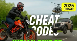 All Indian Bikes Driving 3D Cheat Codes (2025 Updated List)