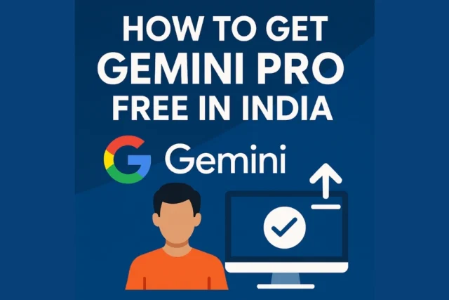How to Get Gemini Pro Free in India (100% Working Guide) How to Get Gemini Pro Free in India (100% Working Guide)