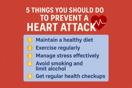 5 Simple Ways to Prevent a Heart Attack — Practical Tips
