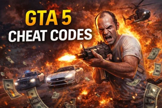 GTA 5 Latest Cheat Codes – Complete List for PC, PS & Xbox (2025)